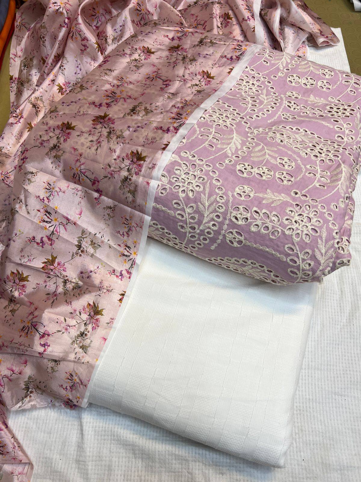 Pure Lawn Chickenkari 3 Piece