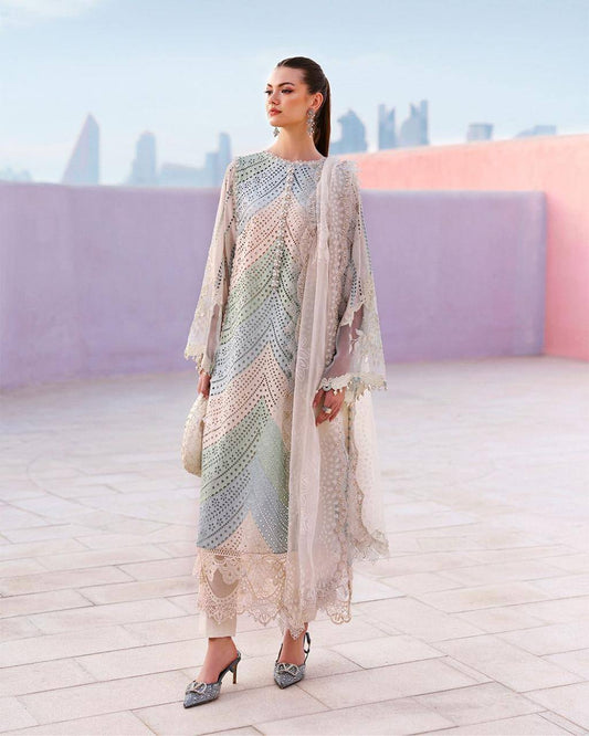 embroidered chicken kari Dress