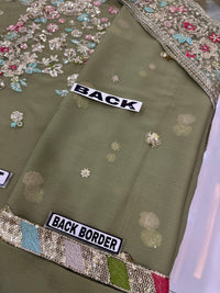 Cross Stitch Multi Embroidery Panel Work 3 Piece