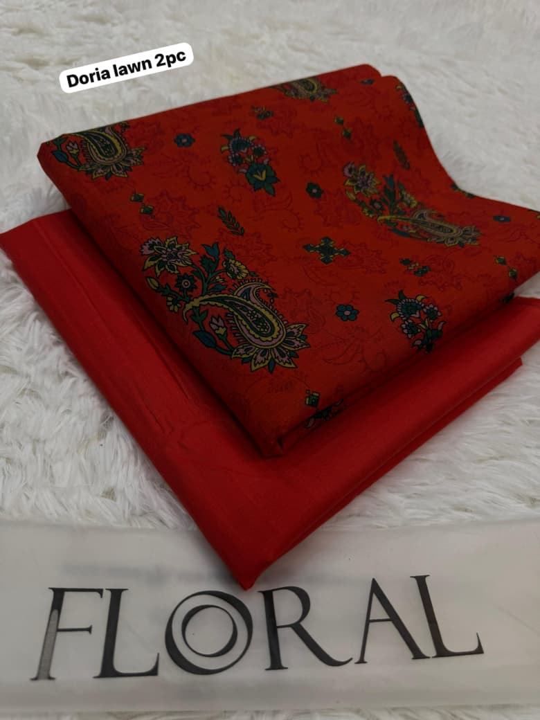 Floral brand original  *DORIA LAWN 2PC*