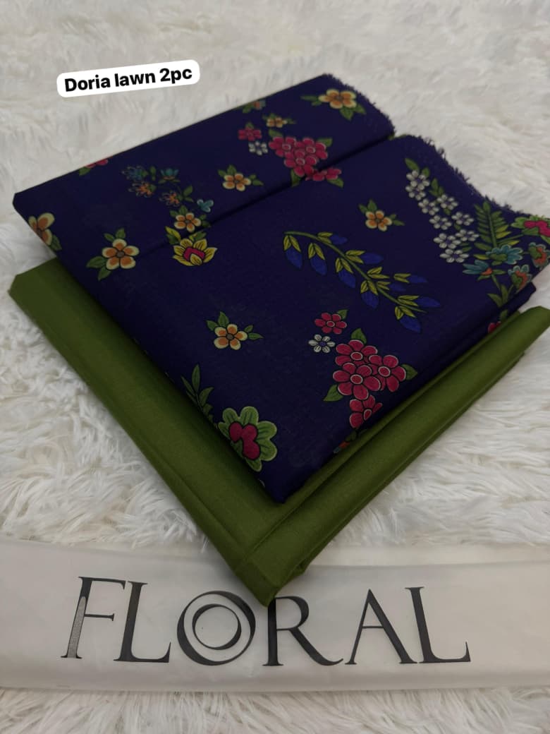 Floral brand original  *DORIA LAWN 2PC*