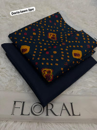 Floral brand original  *DORIA LAWN 2PC*