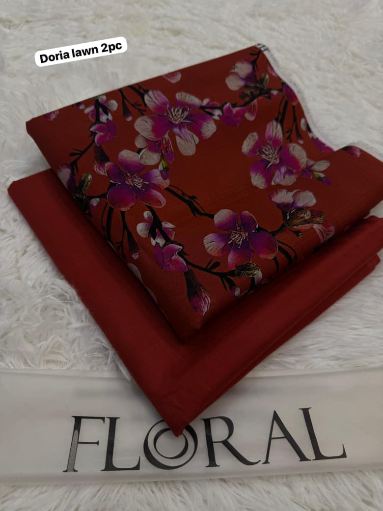 Floral brand original  *DORIA LAWN 2PC*