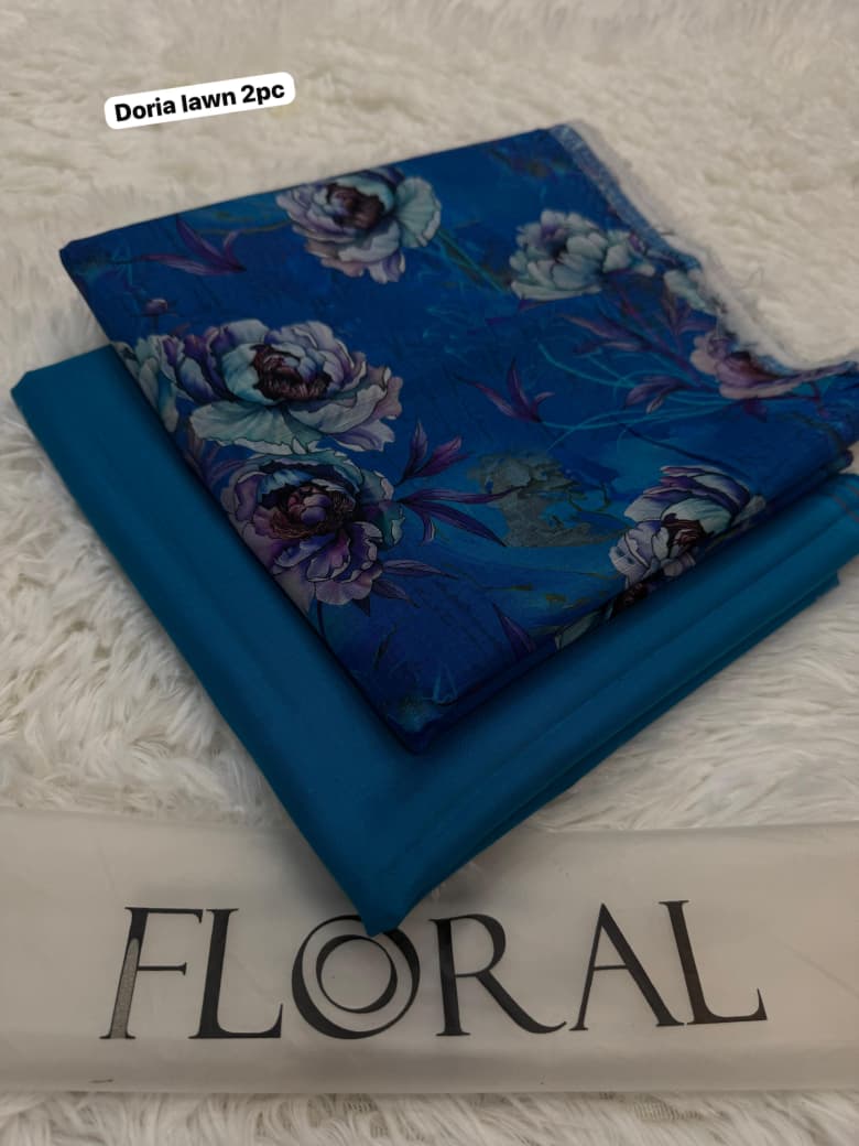 Floral brand original  *DORIA LAWN 2PC*