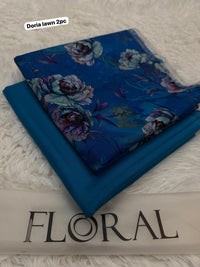 Floral brand original  *DORIA LAWN 2PC*