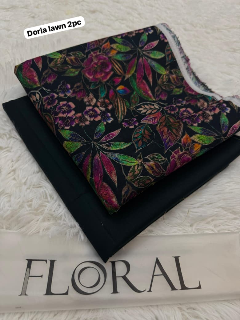 Floral brand original  *DORIA LAWN 2PC*