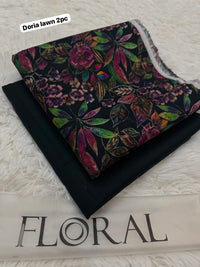 Floral brand original  *DORIA LAWN 2PC*