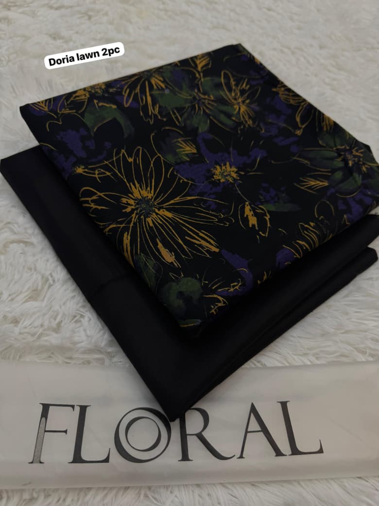 Floral brand original  *DORIA LAWN 2PC*