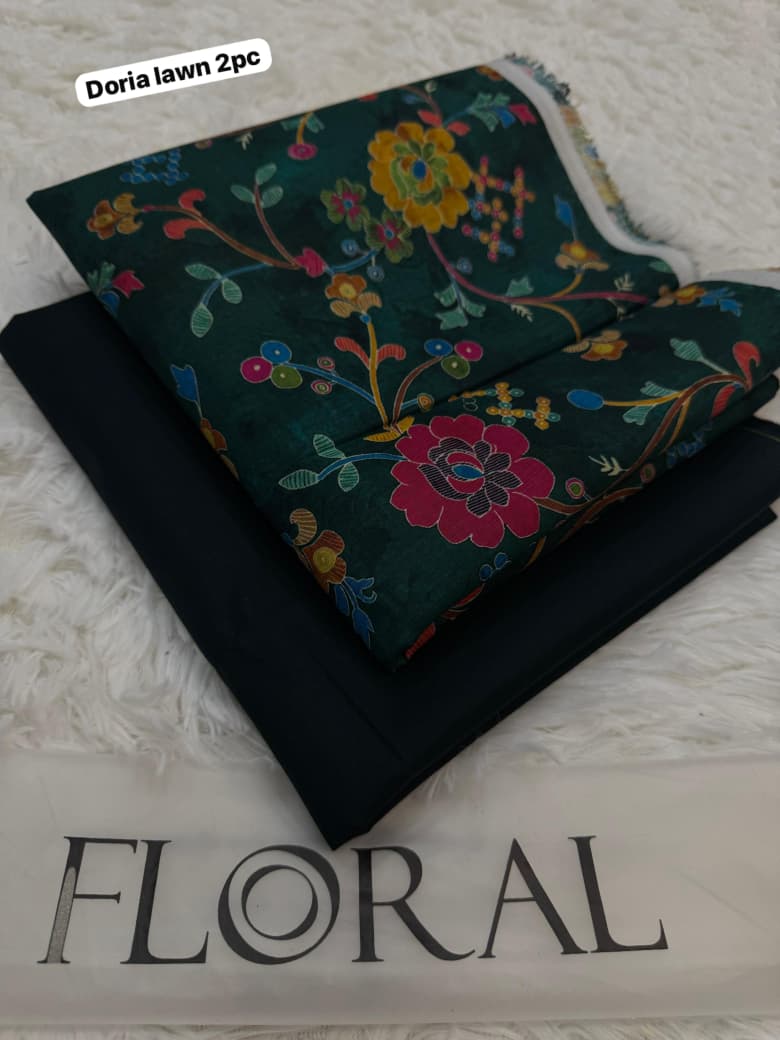 Floral brand original  *DORIA LAWN 2PC*