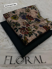 Floral brand original  *DORIA LAWN 2PC*