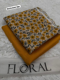 Floral brand original  *DORIA LAWN 2PC*