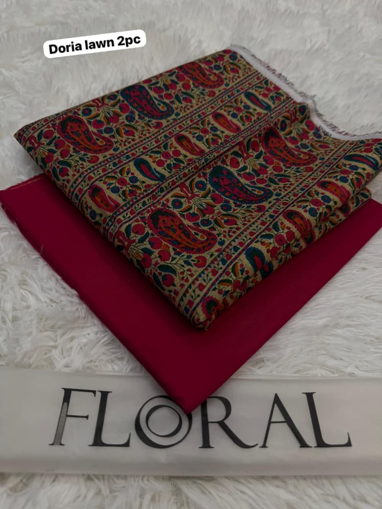 Floral brand original  *DORIA LAWN 2PC*