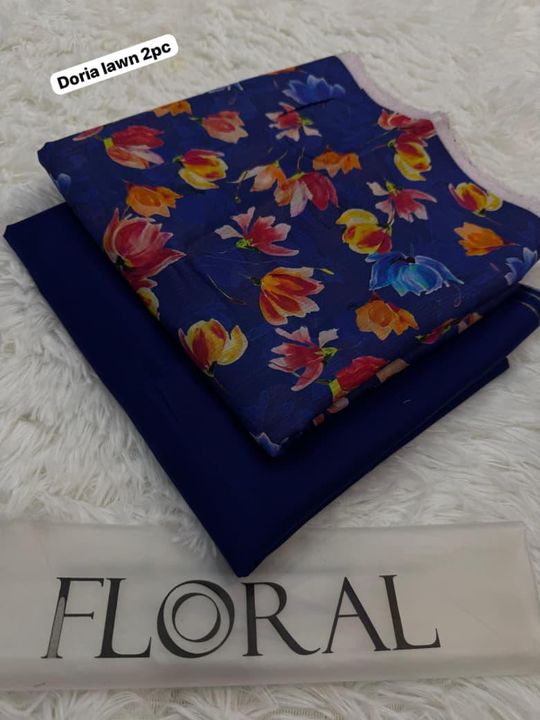 Floral brand original  *DORIA LAWN 2PC*