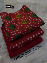 Alkaram Lawn 3 Piece