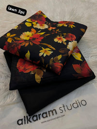 Alkaram Lawn 3 Piece