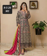 Bin Saeed Frocks 3 Piece