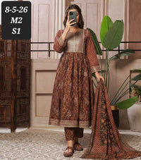Bin Saeed Frocks 3 Piece