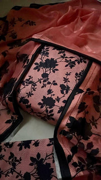 Bana Dora lawn with jacquard Duppata 3 Piece