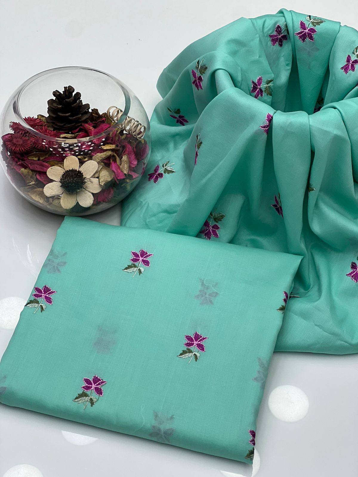 Premium Lawn All Over Embroidered 2 Piece