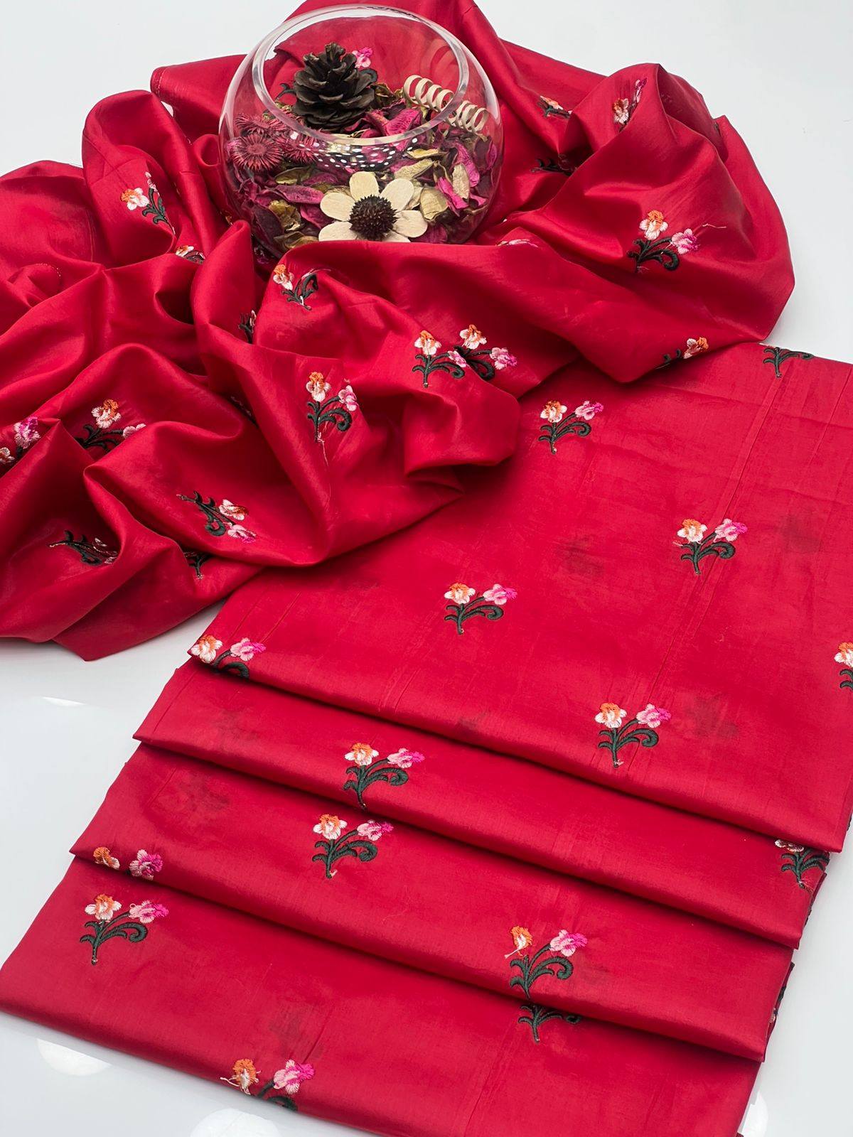 Premium Lawn All Over Embroidered 2 Piece