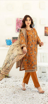 Stitched Digital Printed Chamki Lawn Shirt/Trouser
