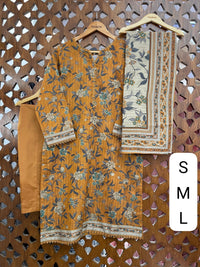 Stitched Digital Printed Chamki Lawn Shirt/Trouser