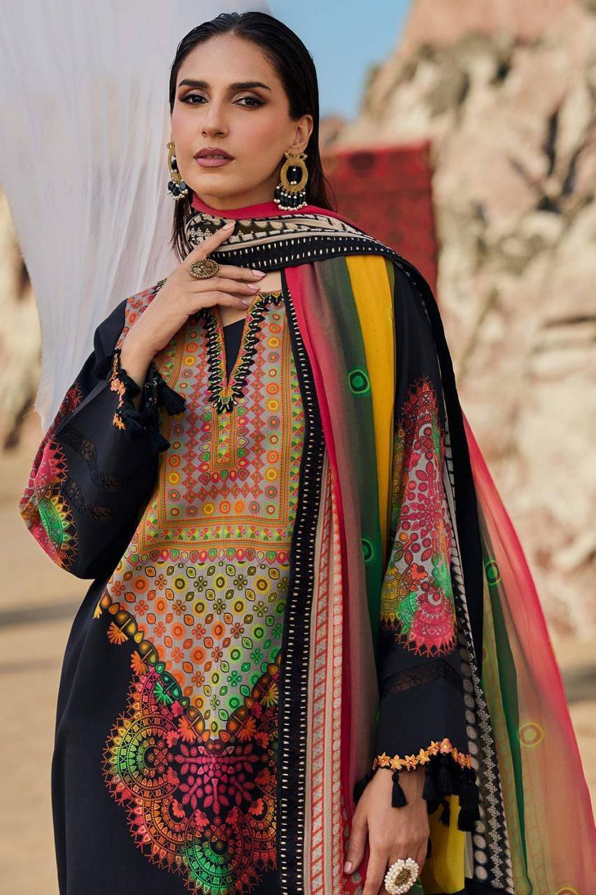 Charizma Swiss Lawn Unstitched 3 Piece
