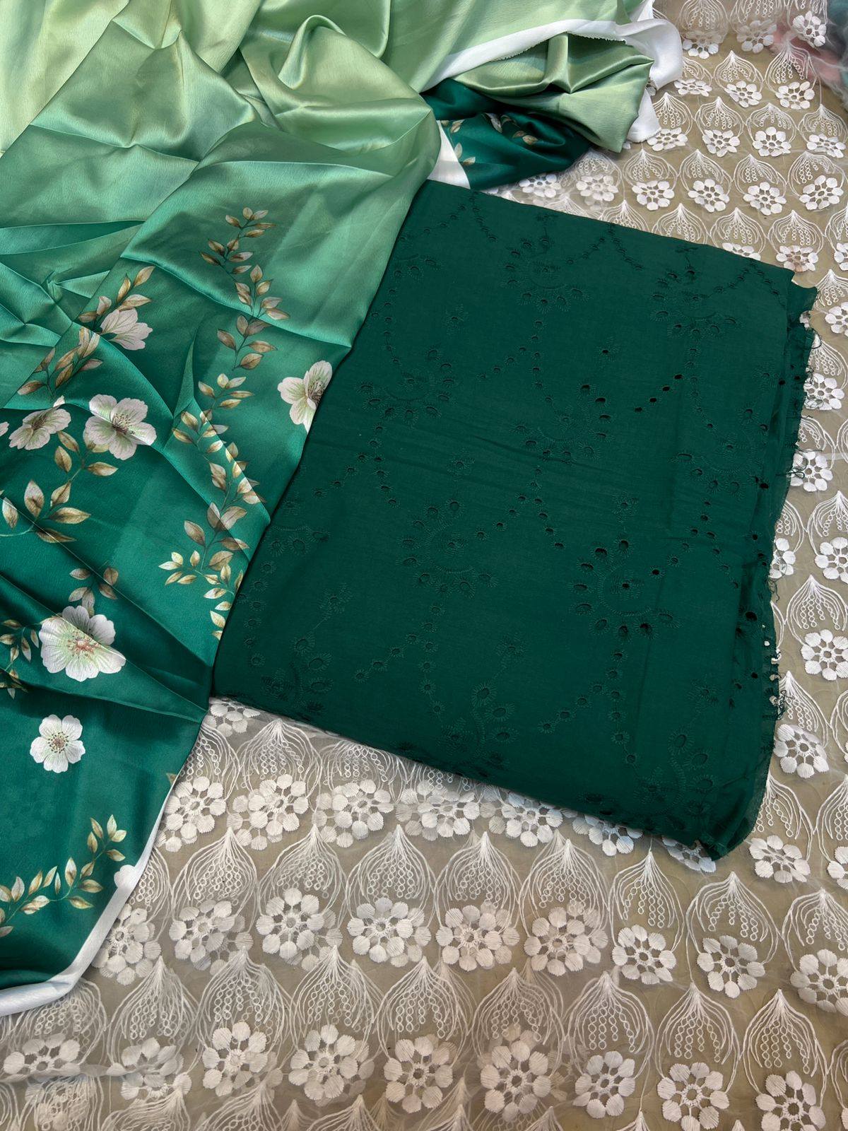 Pure Lawn Chickenkari 3 Piece