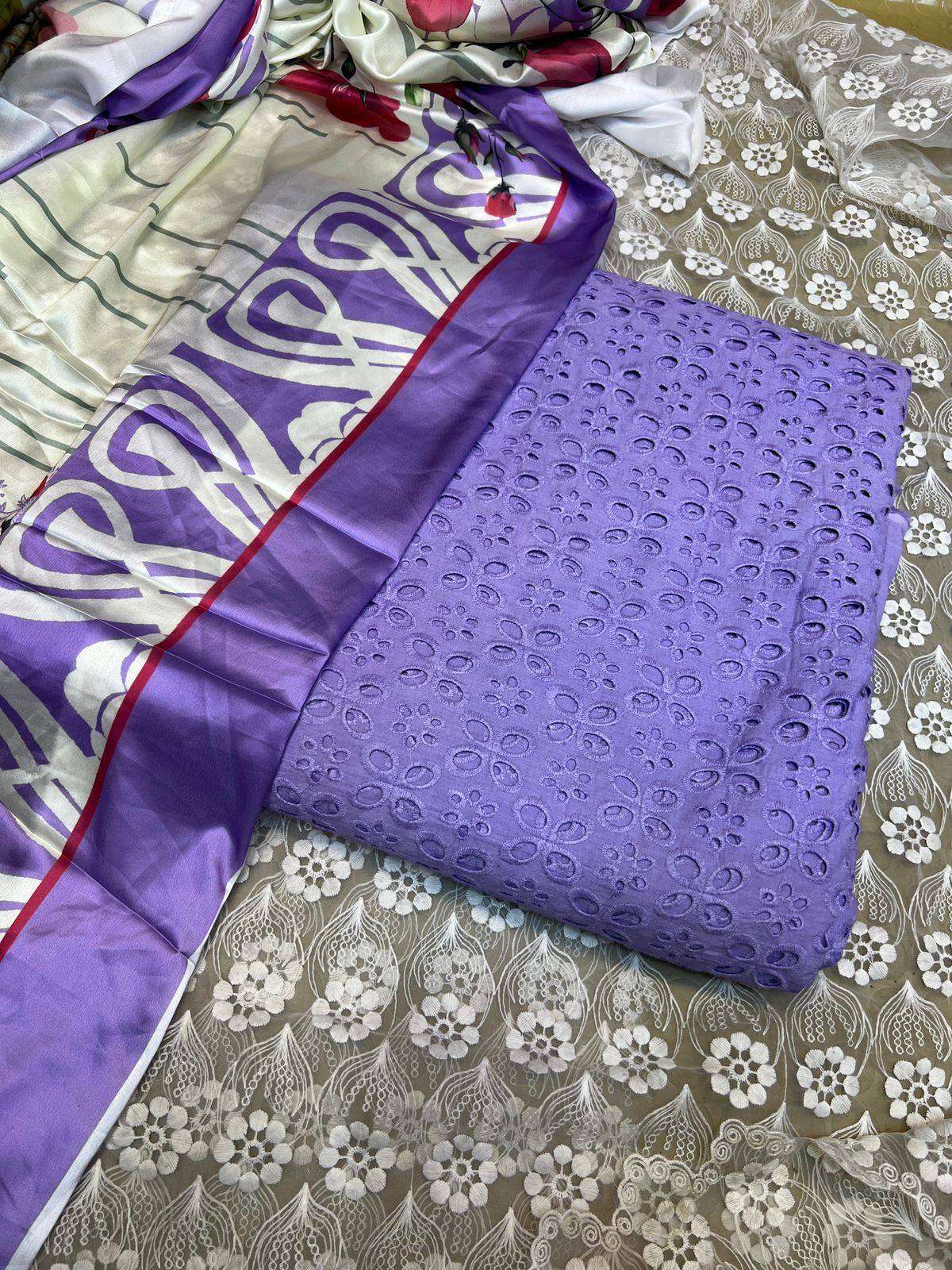 Pure Lawn Chickenkari 3 Piece