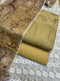 Pure Lawn Chickenkari 3 Piece