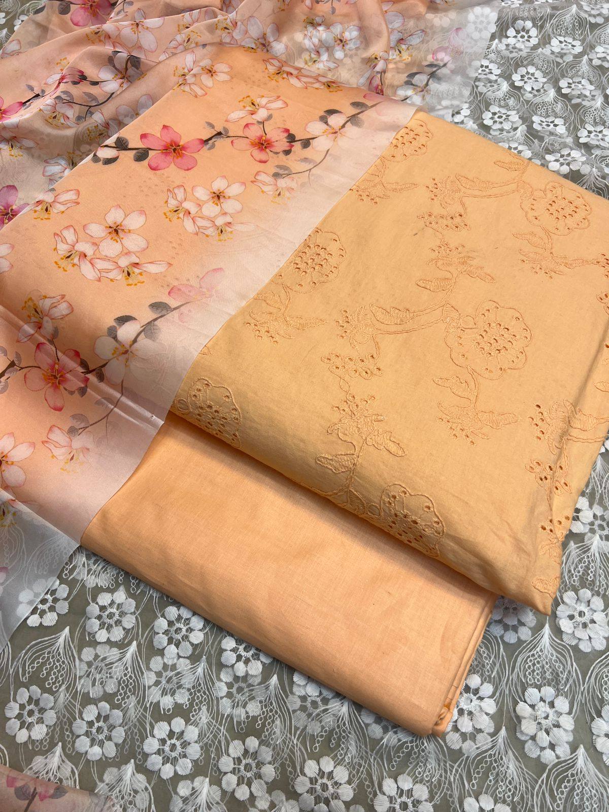Pure Lawn Chickenkari 3 Piece