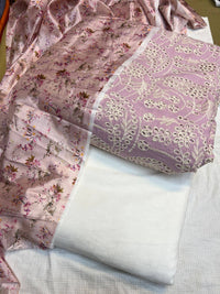 Pure Lawn Chickenkari 3 Piece