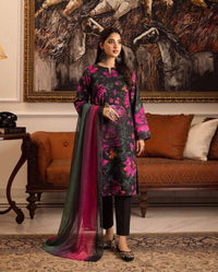 Soft Lawn Digital Print Embroidered 3 Piece