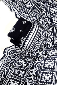 ELAF Digital Printed Lawn Black Series 3 Piece