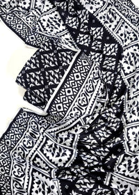 ELAF Digital Printed Lawn Black Series 3 Piece