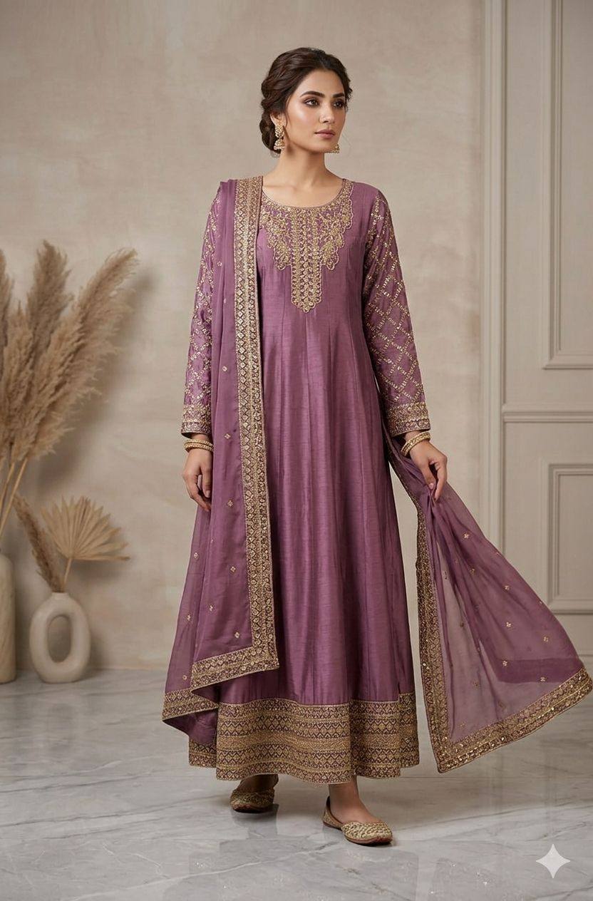 Silver Zarri Embroidery Maxi Dress