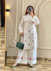 Embroidered Dress 2 Piece