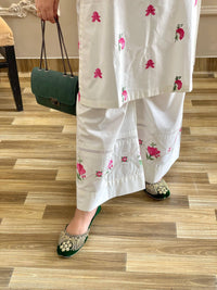 Embroidered Dress 2 Piece