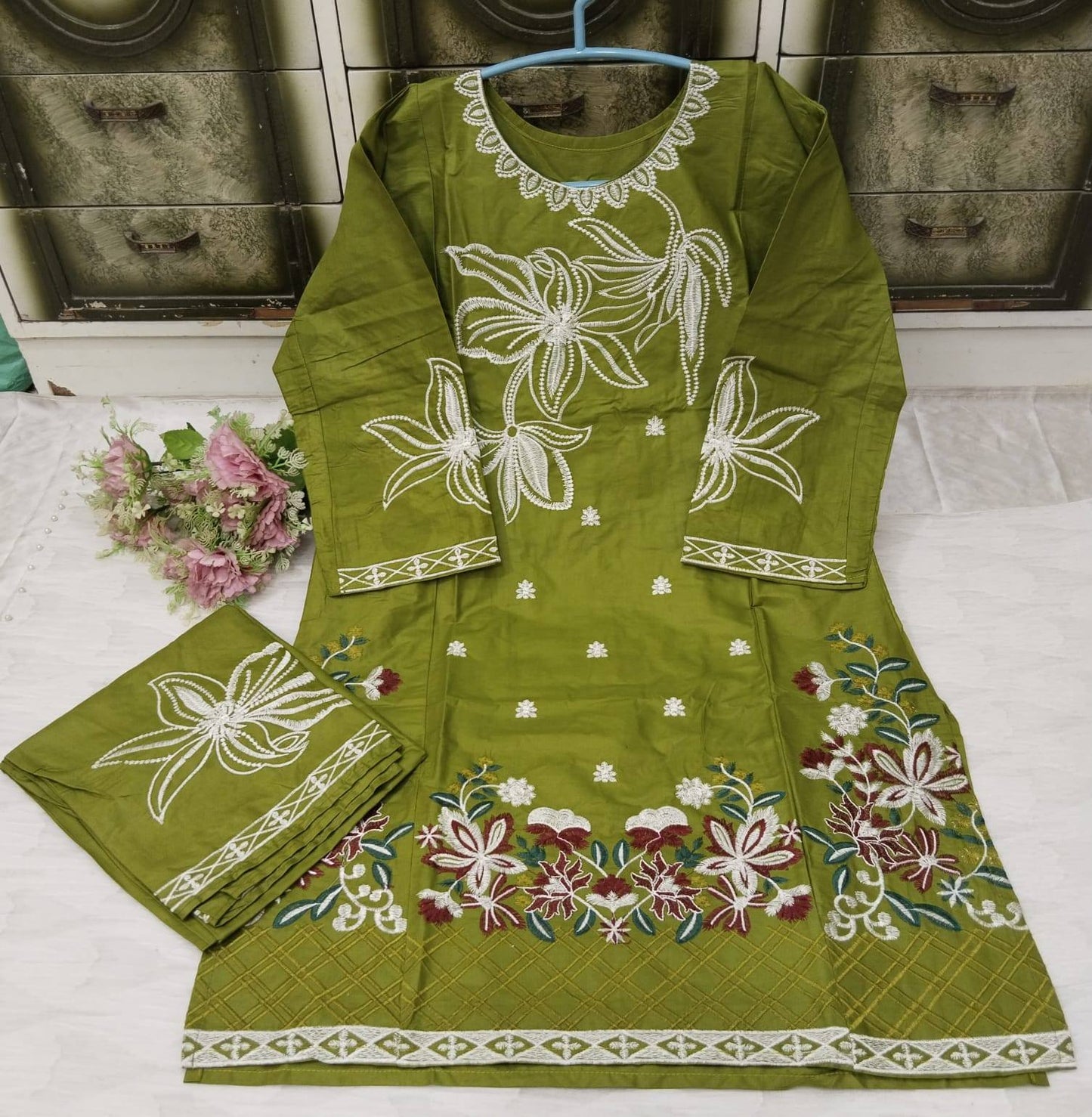 Fancy Embroidered 2 Piece Suit