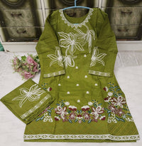 Fancy Embroidered 2 Piece Suit
