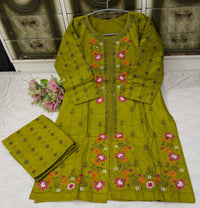 Fancy Embroidered 2 Piece Suit
