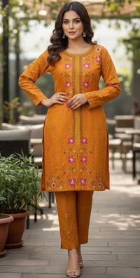 Fancy Embroidered 2 Piece Suit