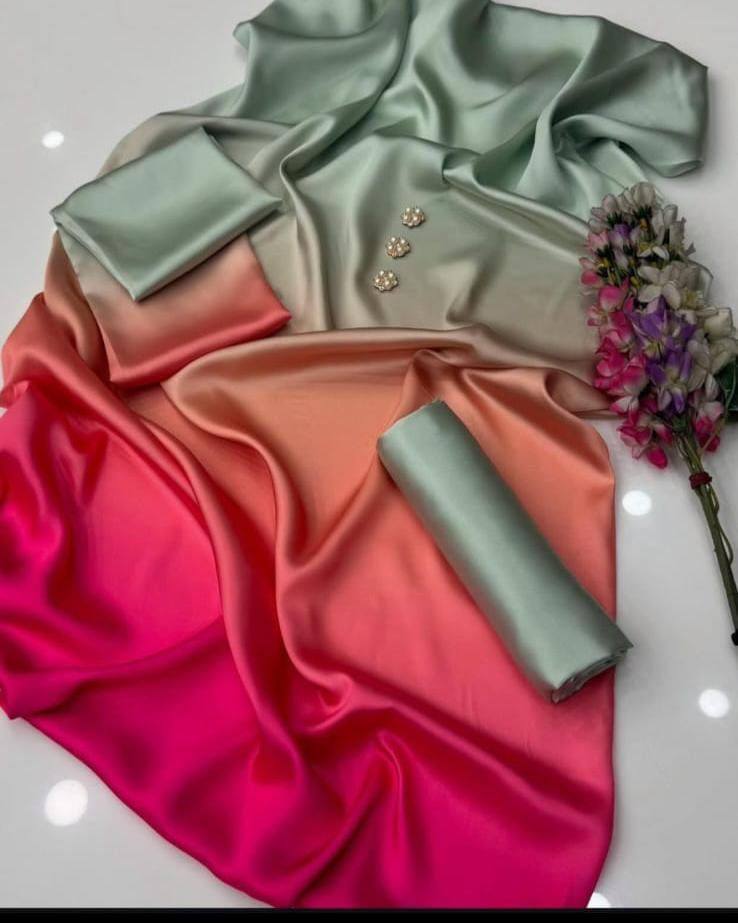 Floral Tie & Dye Digital Print