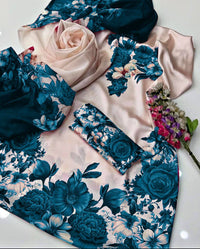 Floral Tie & Dye Digital Print Batch 2