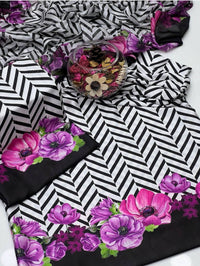 Floral Tie & Dye Digital Print Batch 2