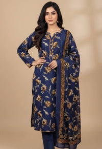 GUL AHMED Full Dori Piping Work lawn Dress 3 Piece