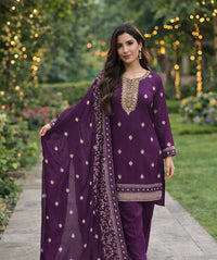 Premium Indian Silk 3 Piece Suit