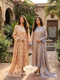Lawn Embroidered Suit