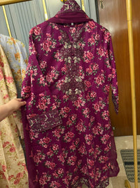Lawn Embroidered Suit