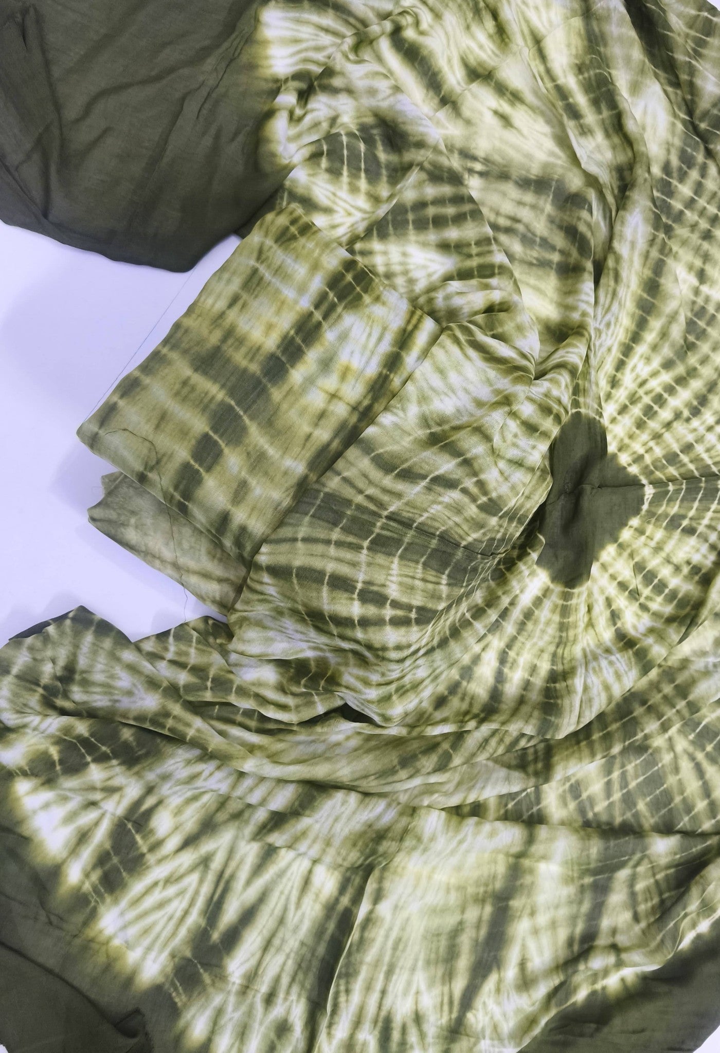 New Linen Tie & Dye work Series 3 Piece